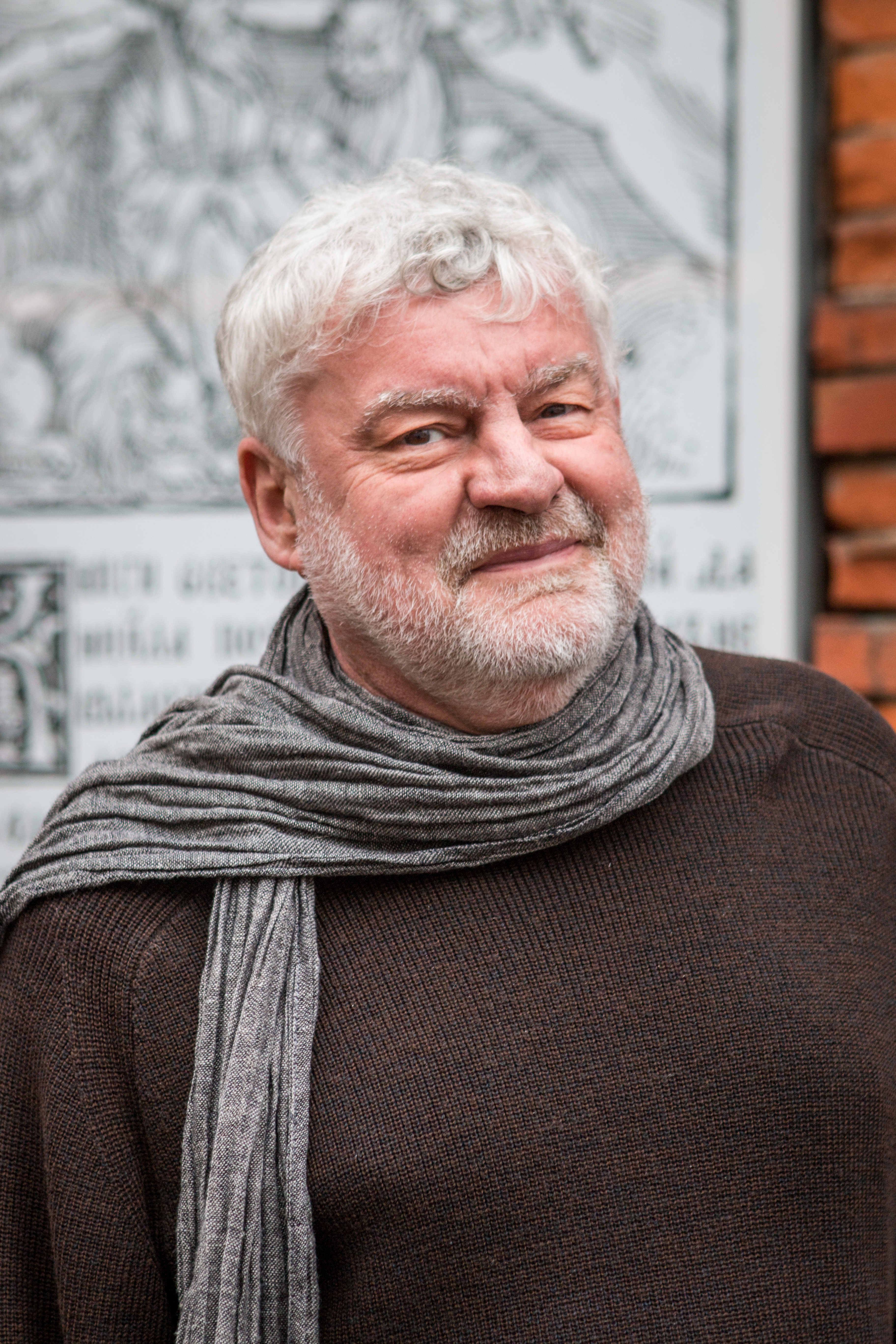 У двары Нацыянальнага гістарычнага музея. Менск. 2017 г. Фота Ліліі Хоміч